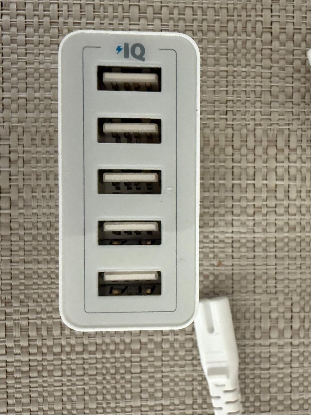 Anker IQ Power Port 5 40W Wall Charger White